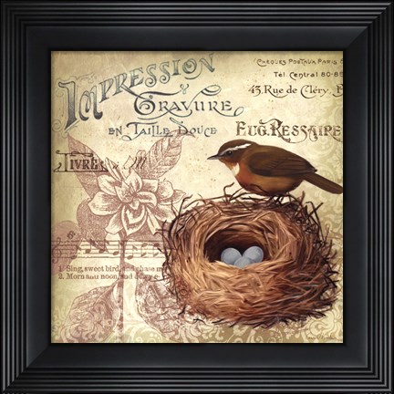 Framed Springtime in France IV Print