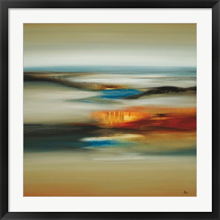 Framed Calm Scape Print