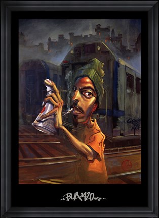 Framed Bua 420 Print