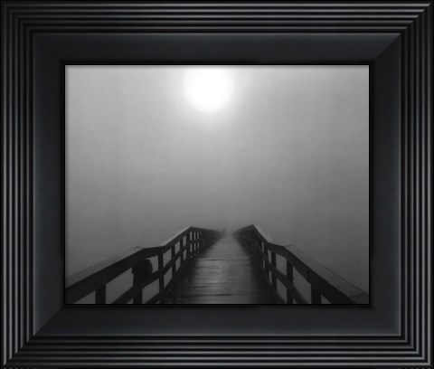 Framed Into the Fog I Print