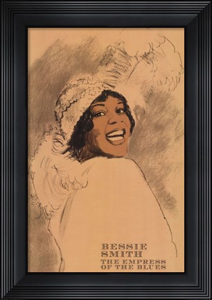 Framed Bessie Smith Print