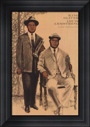 Framed Louis and Joe Print