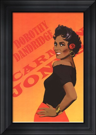 Framed Dorothy Dandridge Print