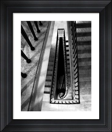 Framed Into the Staircase Print