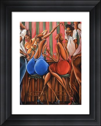 Framed Bar Print