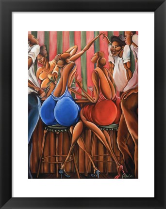 Framed Bar Print