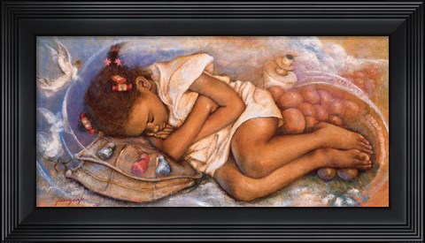 Framed Angel Dream Print