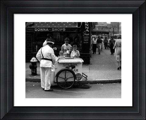 Framed Good Humor Ice Cream Man Print