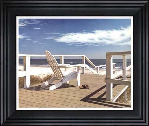 Framed Sun Deck Print
