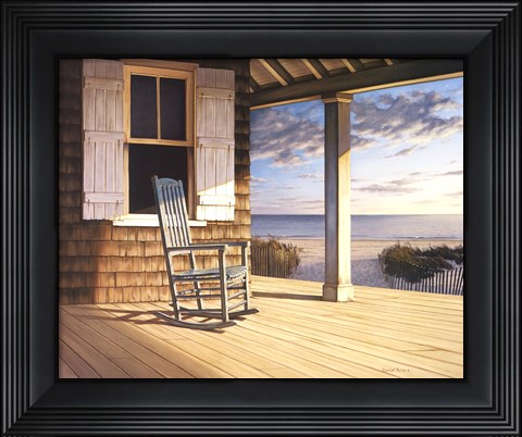 Framed Old Rocker Print