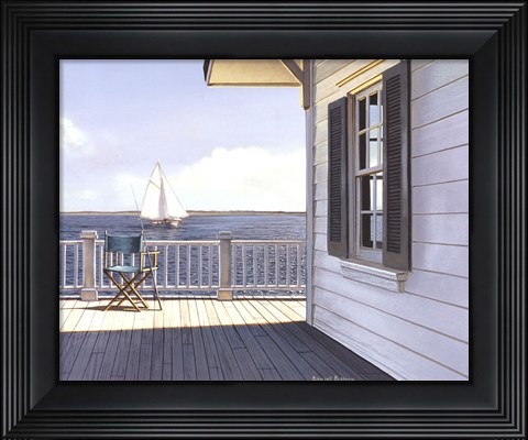 Framed On the Bay Print