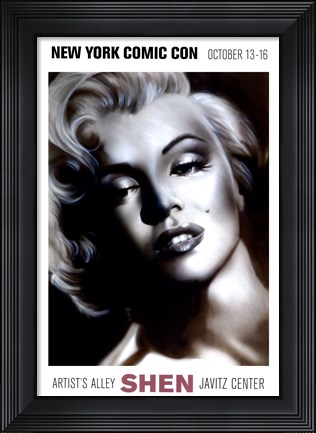 Framed Marilyn, Silver Print