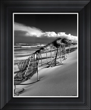 Framed Fences Print