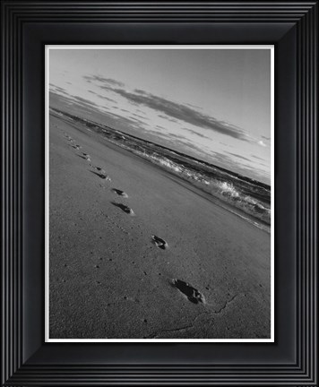 Framed Footprints Print