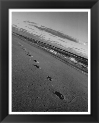 Framed Footprints Print