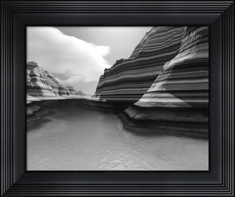 Framed Majestic Canyon II Print