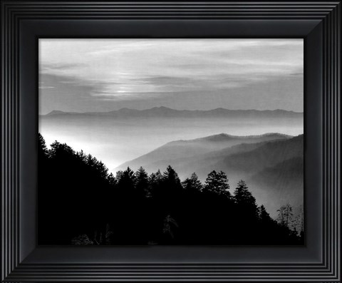 Framed Smoky Mountains Print