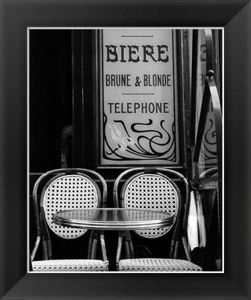 Framed Biere Brune et Blonde Print