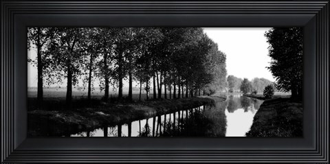 Framed Basque Canal Print
