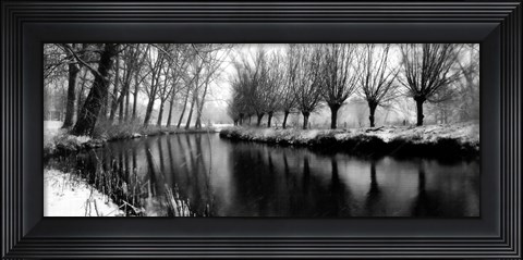 Framed Snowy River Print