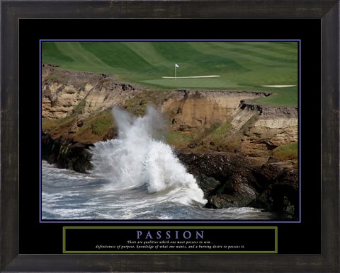 Framed Golf-Passion Print