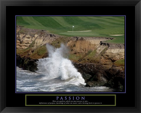 Framed Golf-Passion Print