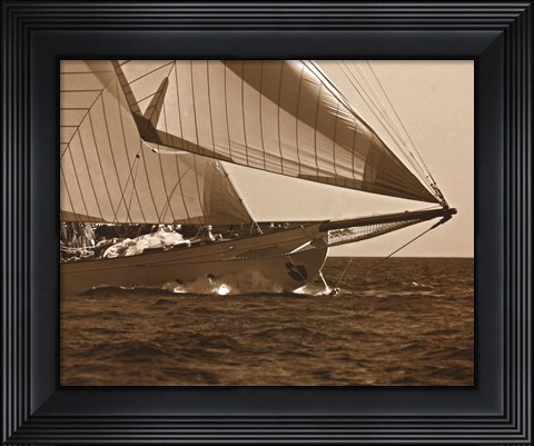 Framed Starboard Track Print