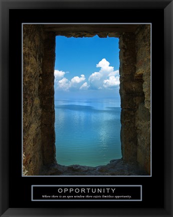 Framed Opportunity - Wall Print