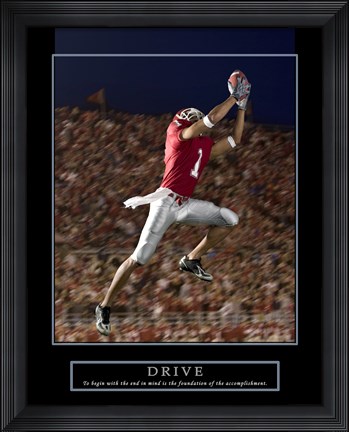 Framed Football Print
