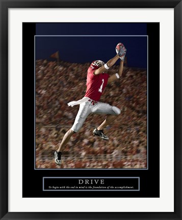 Framed Football Print