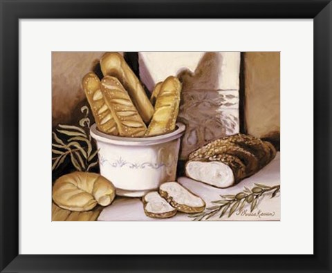 Framed Bread Study Print