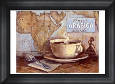 Framed Arabica Blends Print
