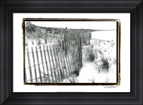 Framed Beach Scape I Print