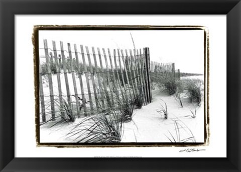 Framed Beach Scape III Print