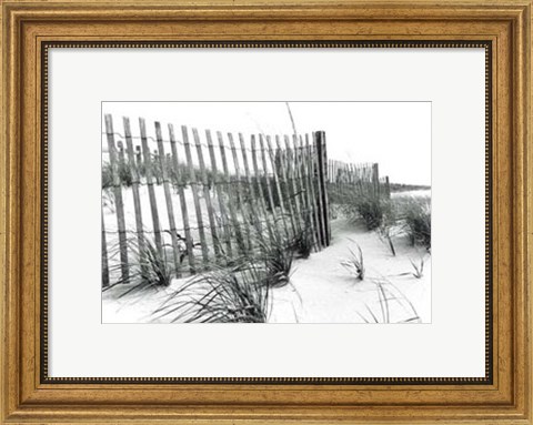 Framed Beach Scape III Print