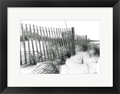 Framed Beach Scape III Print