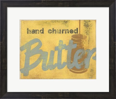 Framed Butter Print