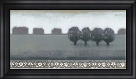 Framed Smoky Dawn I Print