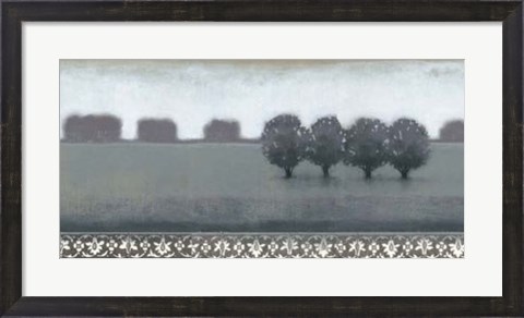 Framed Smoky Dawn I Print