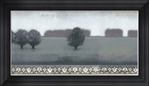 Framed Smoky Dawn II Print