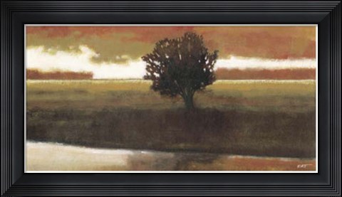 Framed Panoramic Horizon I Print