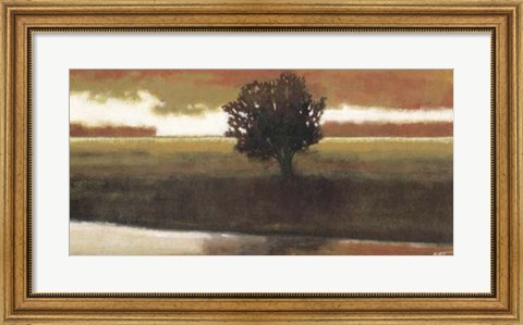 Framed Panoramic Horizon I Print