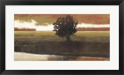 Framed Panoramic Horizon I Print