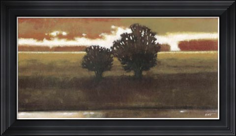 Framed Panoramic Horizon II Print