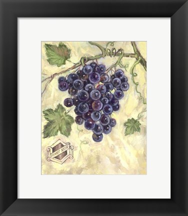 Framed Pinot Noir Print