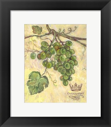 Framed Chardonnay Print