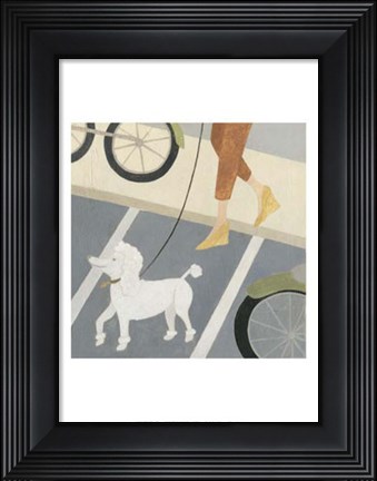 Framed City Dogs II Print