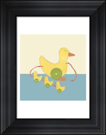 Framed Julian&#39;s Pals III Print