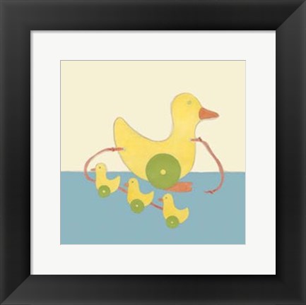 Framed Julian&#39;s Pals III Print