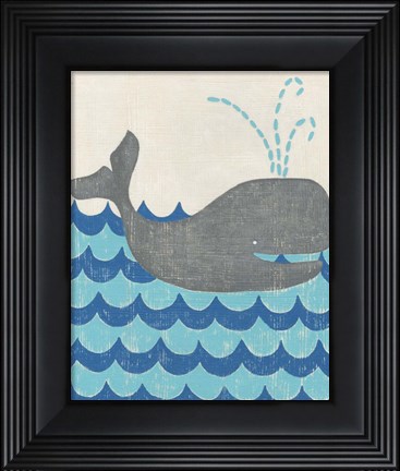 Framed Truman&#39;s Voyage III Print